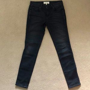 THE GREAT grey/black was Almost Skinny jean size 24